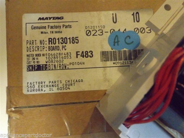 Maytag Amana Air Conditioner R0130185 Control Module Assy W/pc Board NEW IN BOX Maytag Amana Air Conditioner R0130185 Control Module Assy W/pc Board NEW IN BOX